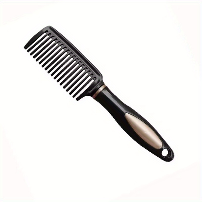 

Massage Hairbrush Detangling Comb For Styling & Straight Hair, Round Barrel & Flat Bottom Non-static Plastic Brushes, Suitable For All Hair Types