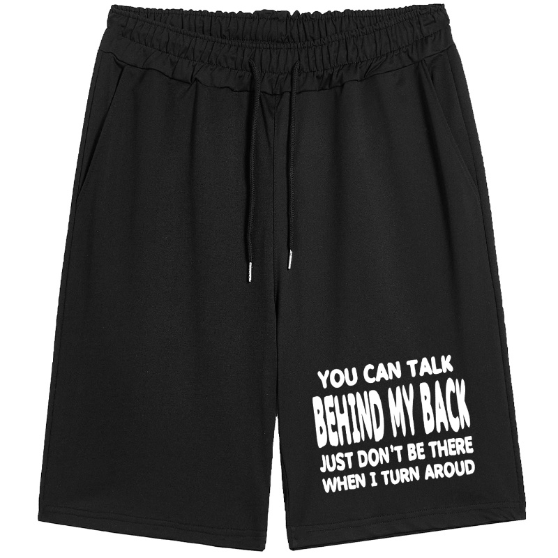 

Men's Large Size Printed Drawstring Sports Shorts For Spring And Summer