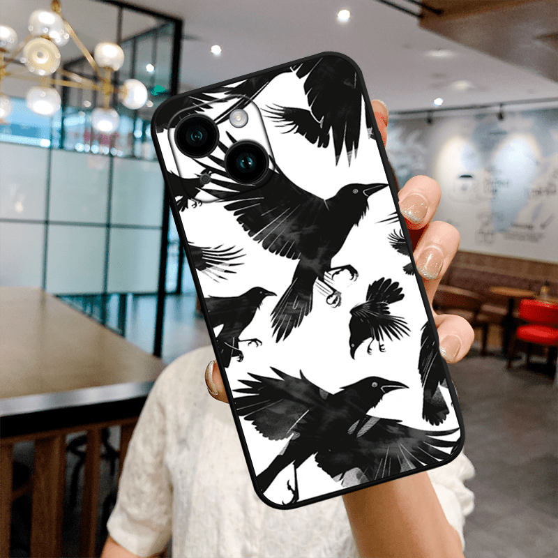 

Shockproof Drop-proof Fashion Print Tpu Phone Case For 15/14/13/12/11 Pro Plus Max/xs Max/x/xr/8/7/6/6s/se - Anti-slip Anti-fingerprint Cover With Design