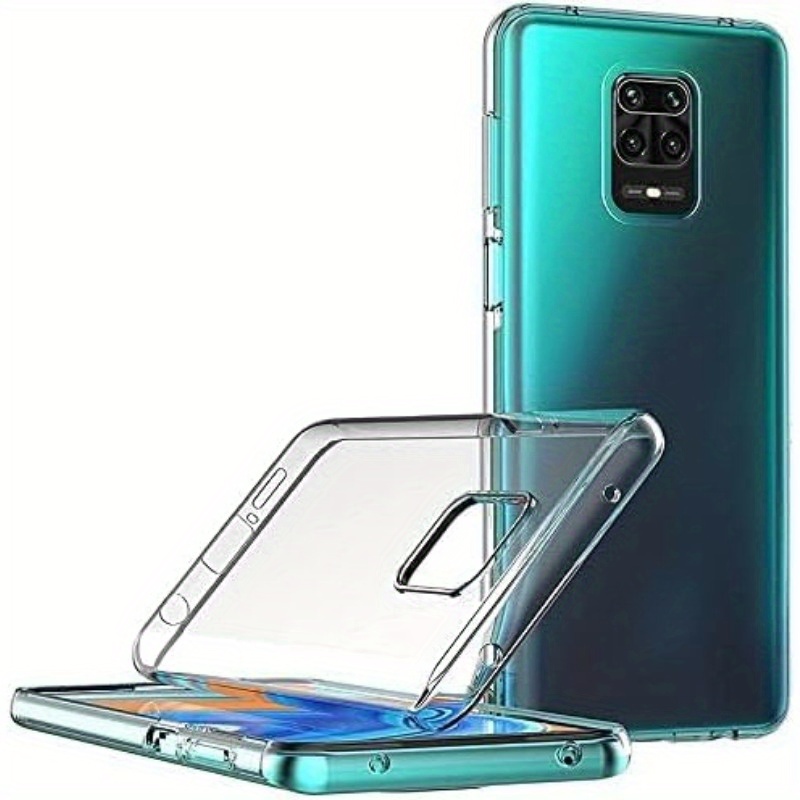 Phone Case: Case For Xiaomi Mi Redmi Note 9s / Redmi Note9 Pro/redmi Note 9 Pro Max (6."67" Inch) Tpu Transparent Back Cover