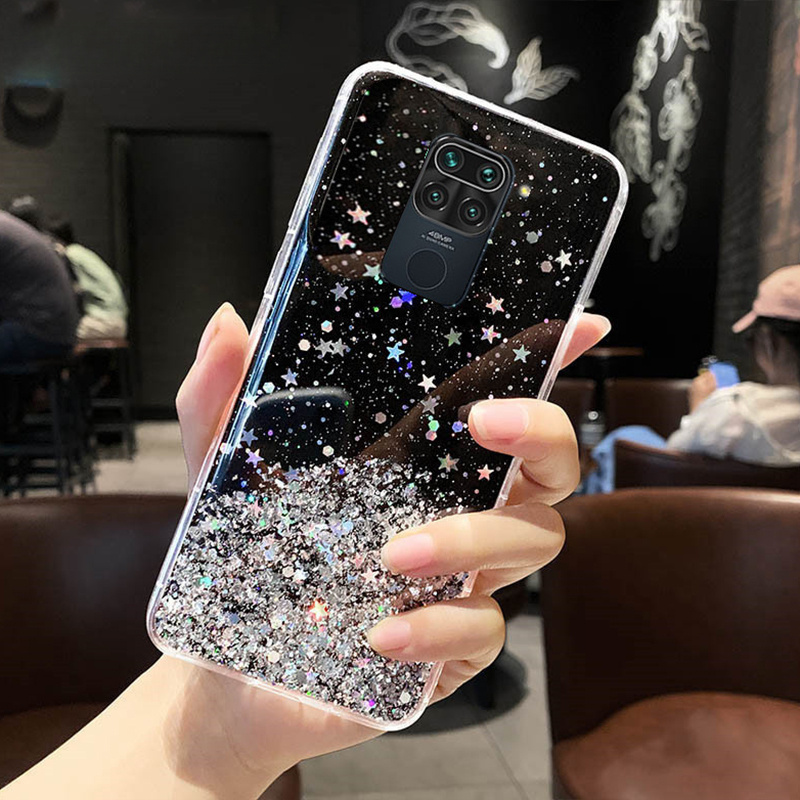 Hülle Für Xiaomi Redmi Note 9S / 9 Pro - Weiches Silikon, Stoßfest, Weinrot
