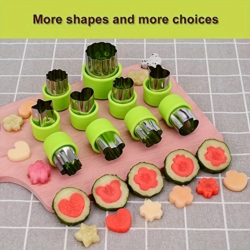 

6-piece Stainless Steel Cookie & Fruit Shape Cutters Set - Perfect For Baking, Bento Boxes & Decorating Cookie Cutters For Baking
