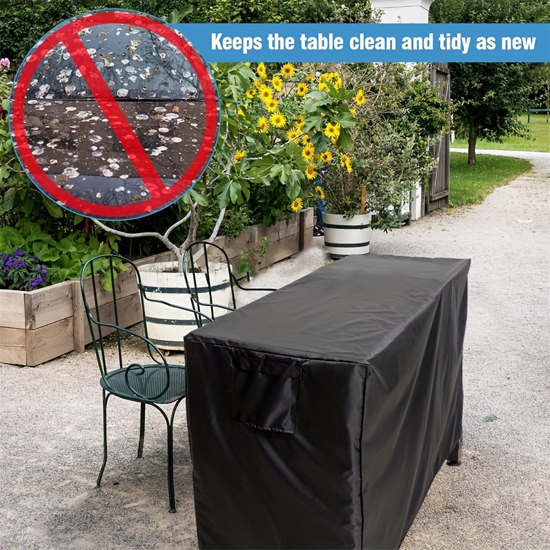 

1pc Outdoor Prep Table Cover, 54-inch Outdoor Preparation Case, Waterproof Heavy Duty Bbq Grill Cover, Waterproof 420d Heavy Duty Barbecue Cover, Home Supplies, Outdoor Supplies, Bbq Tools