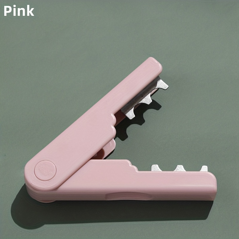 

1 Pack, Plastic Rose Thorn Leaf Stripper, 5.5 X 1.78 Inches, Ergonomic Floral Prepping Tool, Safe Easy To Use For Home And Flower Shop Available In Pink And White