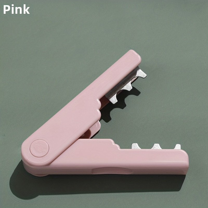 

1 Pack, Plastic Leaf Stripper, 5.5 X 1.78 Inches, Ergonomic Floral Prepping Tool, Safe Easy To Use For Home And Flower Shop Available In Pink And White