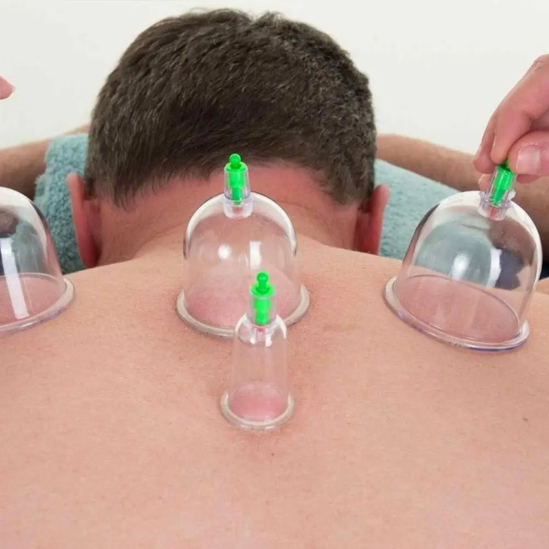 

10pcs Beauty And Personal Care Tools And Accessories Vacuum Cupping Sets With Pumping Gun Suction Cups Back Massage Body Cup Detox Anti Cellulite Therapy Cans Healthy Care Jars
