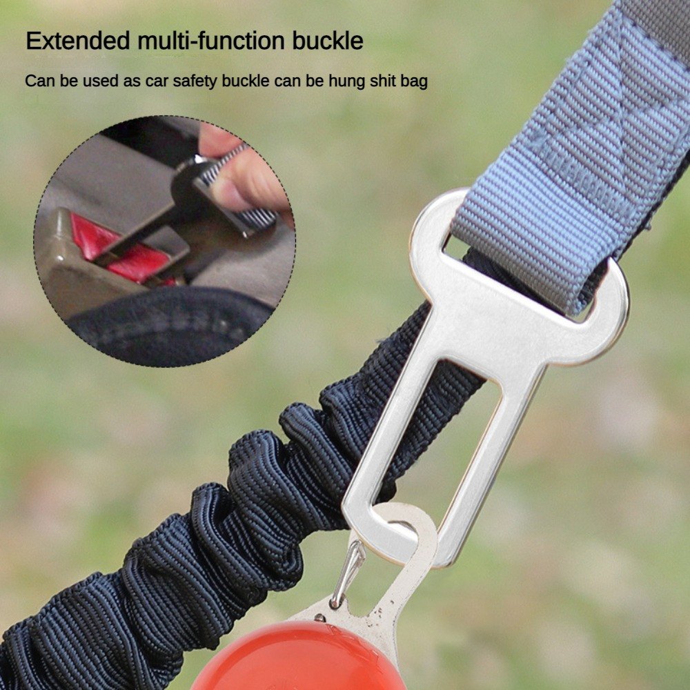 Heavy-Duty Reflective Dog Leash - 4ft Nylon Elastic Bungee for Safe Outdoor Walks, Ideal for Small to Medium Breeds Dog Harnesses Dog Harness For Small Dogs details 6