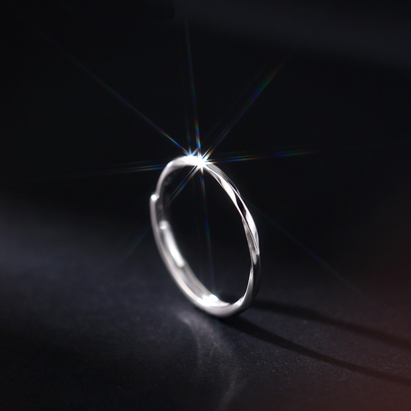 Plain Open Ring, Simple Unisex Couple's Ring, Daily Wear Accessory for Men and Women