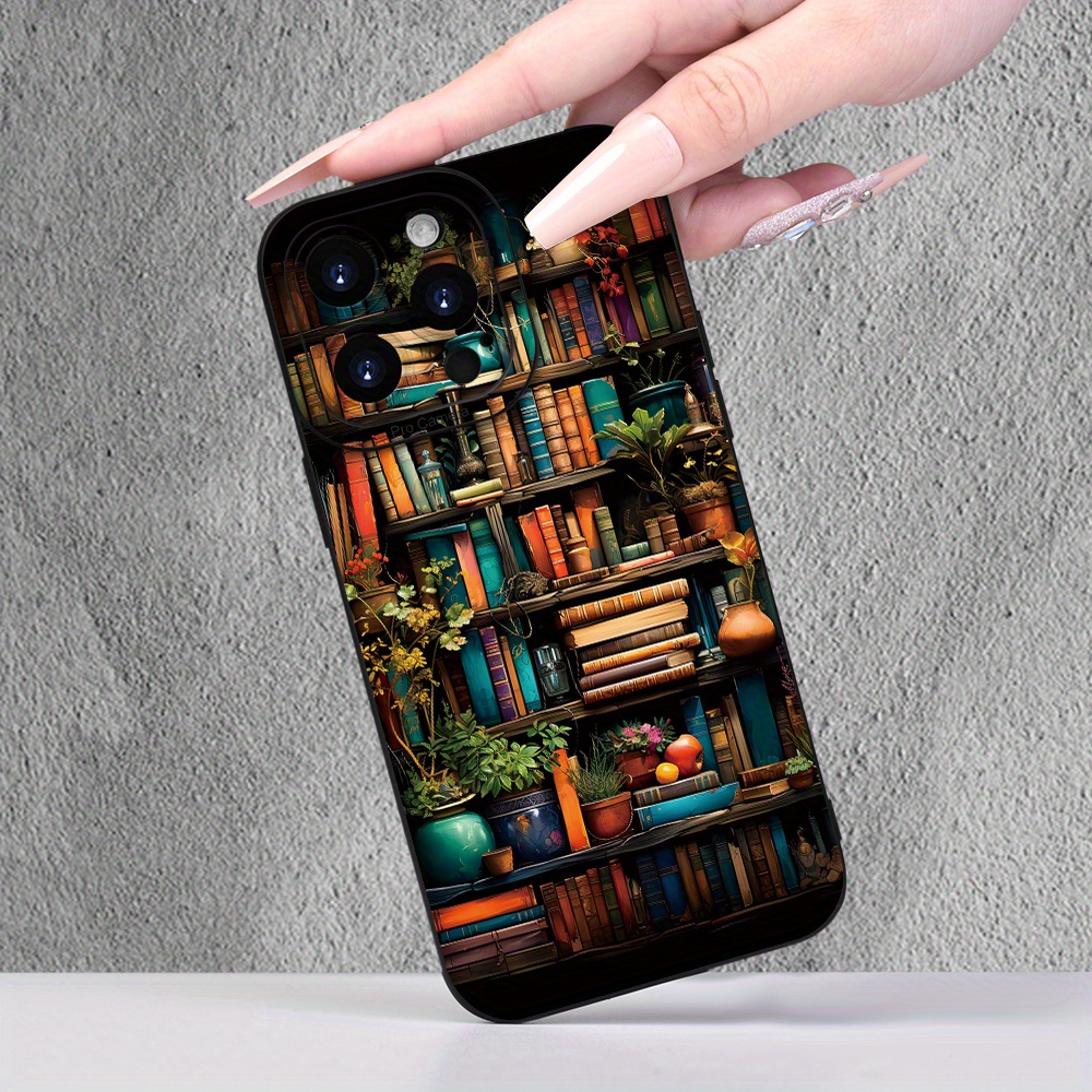 

I Love Learning Beautiful Bookshelf Simple Personality Trendy Creative Printing Matte Feel Good Anti-fall Mobile Phone Case Suitable For Iphone 15 14 13 12 11 Xs Xr X 7 8 Plus Pro Max Mini