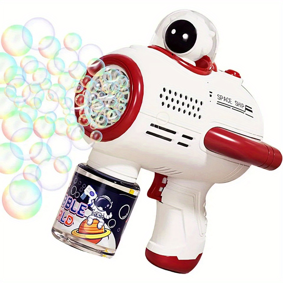 

Bubble Blower For Party Favors Summer Toy Outdoor Activity Gift Space Bubble Machine Leak Proof Design Bubble Guns