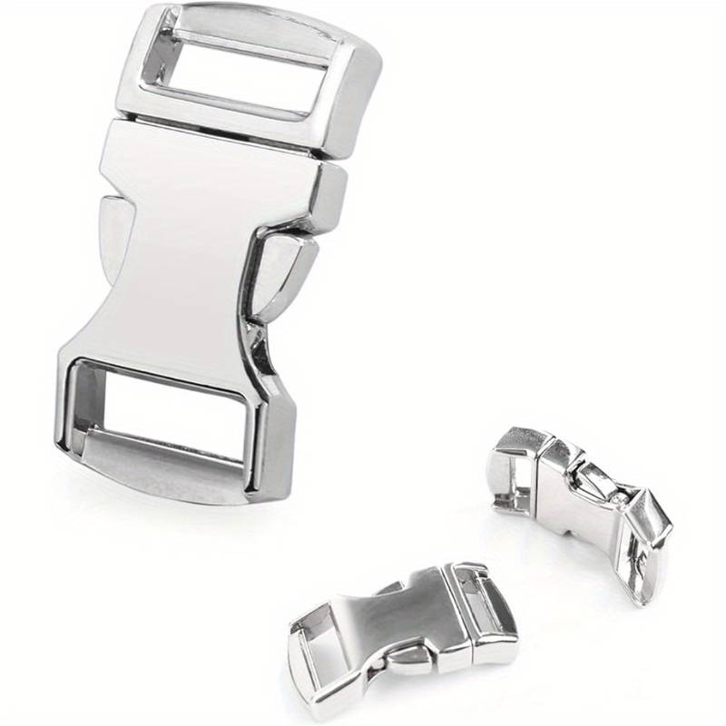 Osen24.store® Plastic Side Release Buckles – 15mm 20mm 25mm, Curved Belt Fasteners For DIY