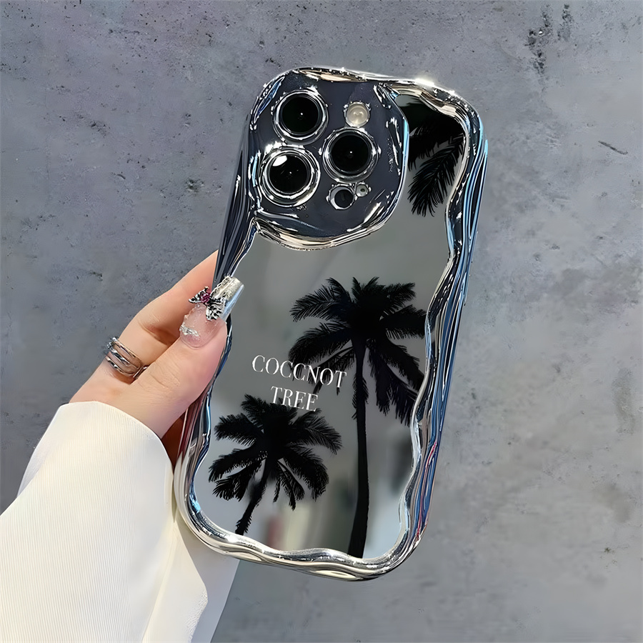 

An English Coconut Tree Mobile Phone Case Suitable For Iphone 7/8/11/12/13/14/15/x/xr/xs/plus/pro/pro Max/se2 Mobile Phone Case