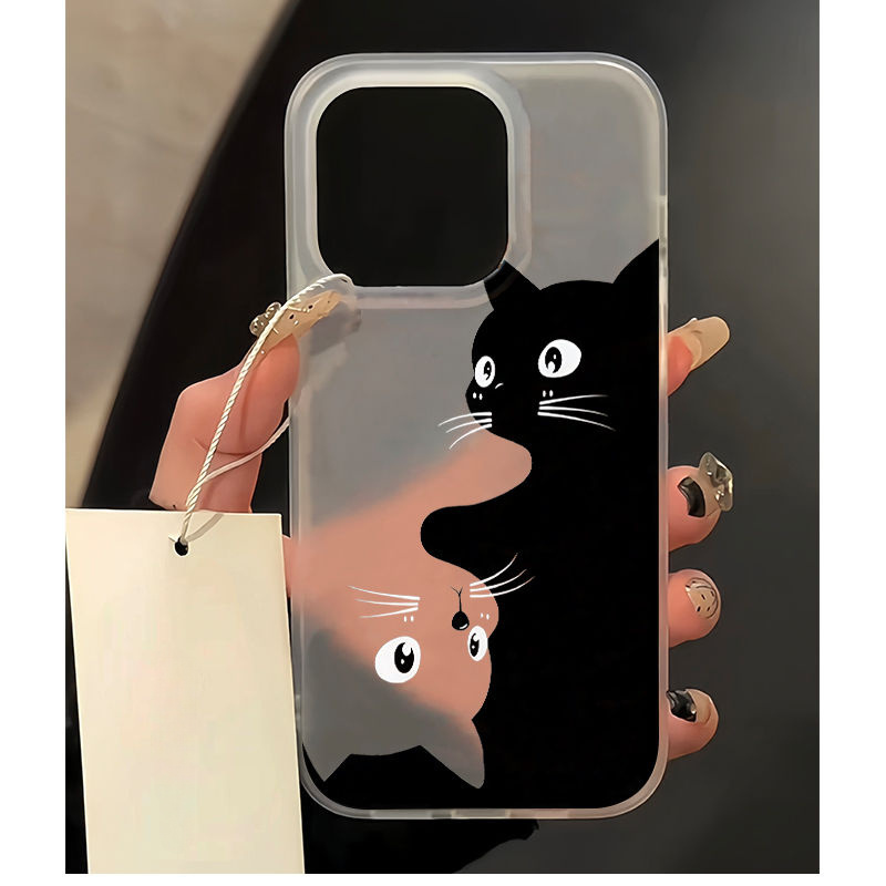 

Reversal Cat Suitable For Apple 14/15promax Mobile Phone Case Iphone13/12/11 Skin-friendly X/rx11pius/12/13/14/15