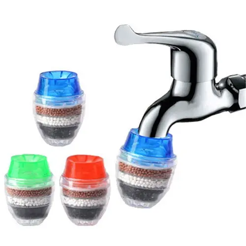 1 layer tap water filter clean and healthy drinking water plastic no electricity required