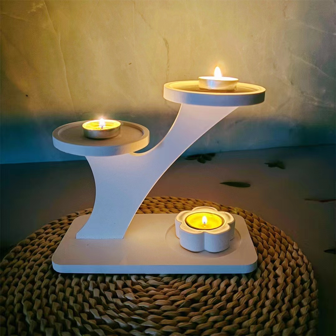 

Resin Casting Molds Tree Candle Holder - Silicone Irregular Shape Mold For Diy Crystal Drop Glue, Flower Pot Holder, Display Rack, And Storage Organizer