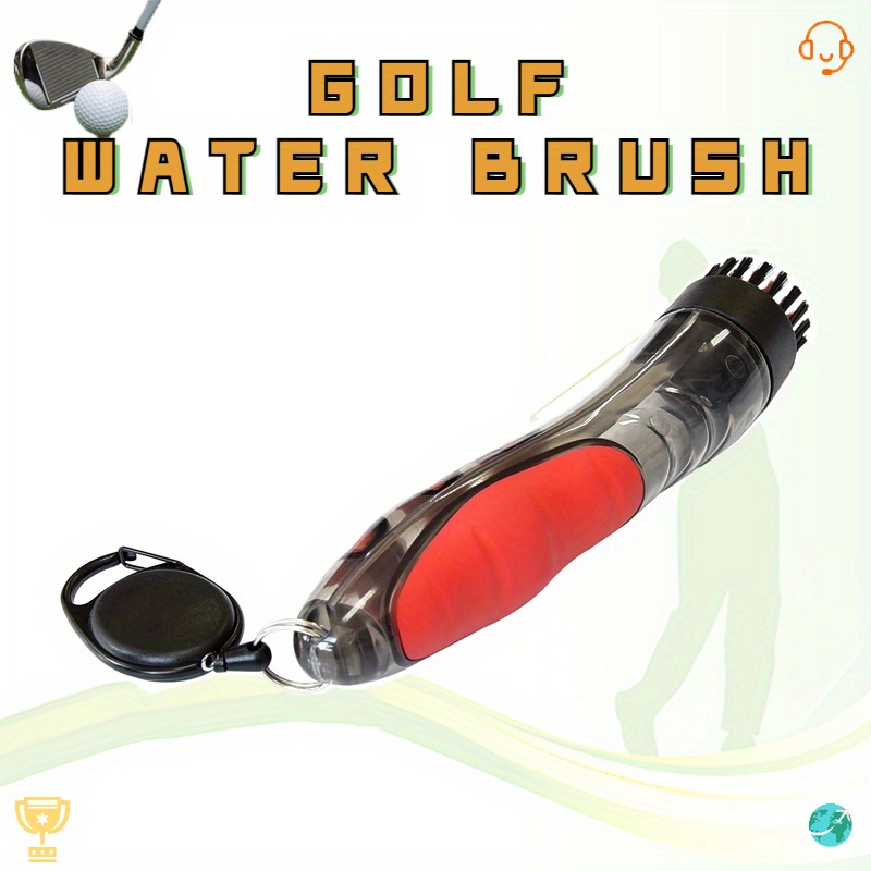 

Portable Golf Water Brush, Club Head Cleaning Tool, Easy-to-use Golf Club Cleaner