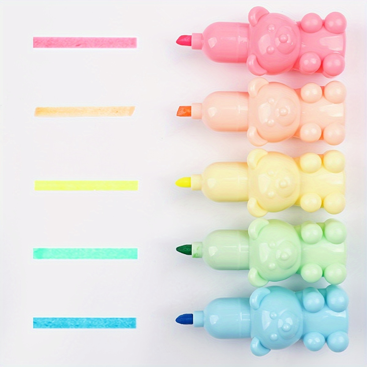 

Bear Marker - 5 For , Drawing, Coloring & Writing - School & Office!