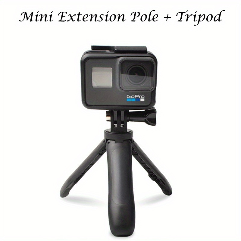 

1pc Mini Tripod, Suitable For Go Pro 12/11/10, Action Camera Accessory