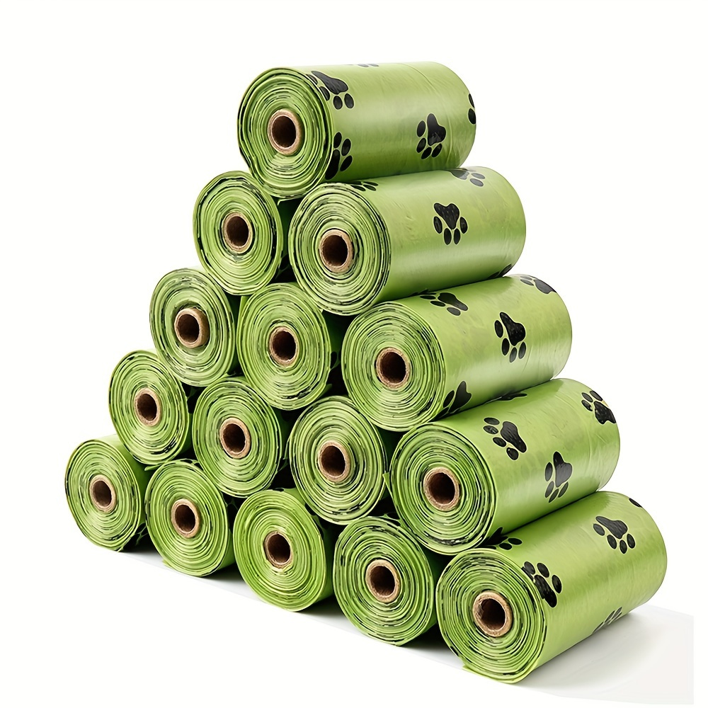 

14rolls/210bag For Dog Waste 10rolls/5rolls, Extra Thi Strong 100% Leak Proof Dog Waste Bags, Doggie , Dog Waste Bags