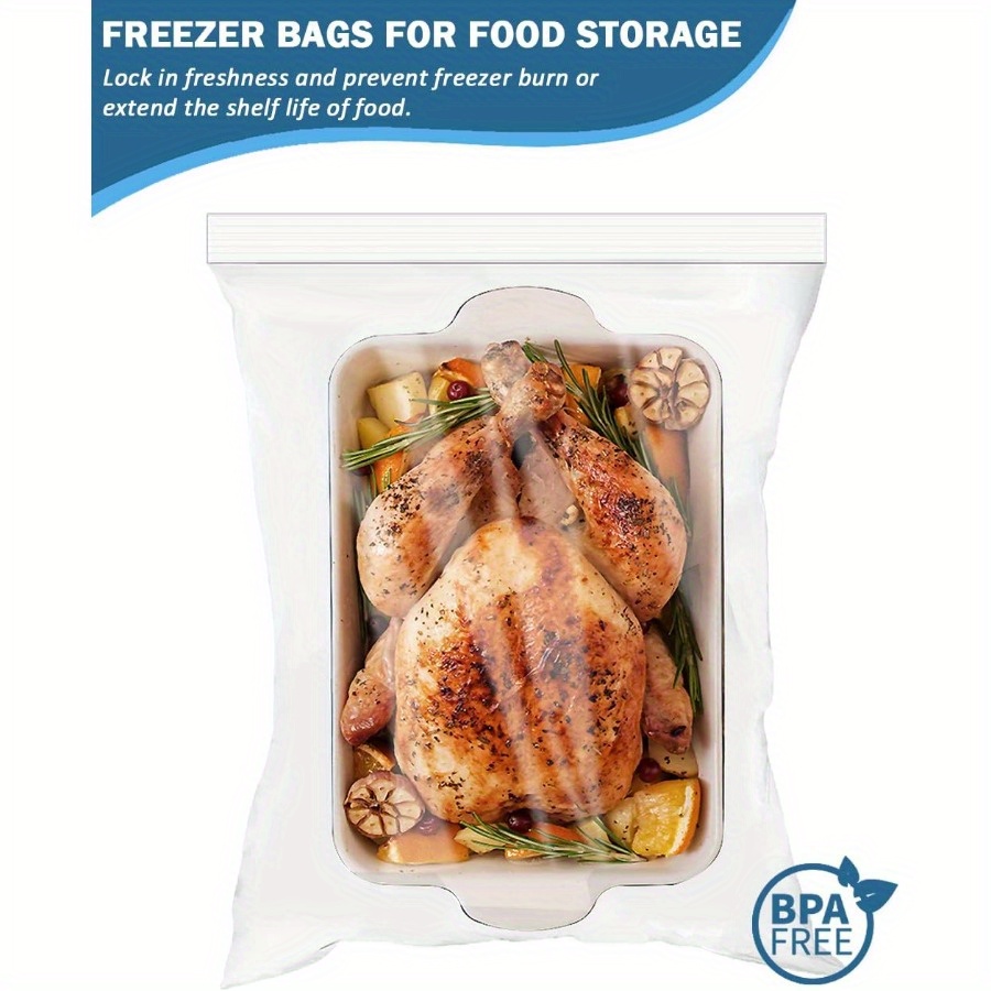 6 12pcslarge 5 gallon plastic zipper storage bags 18x24 inches clear reclosable storage bags extra thick sealable reusable zipper bags for storage food prep moving bpa free plastic bags for clothes   details 4