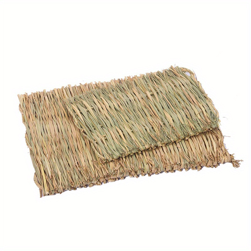 

Cozy Woven Grass Mat For Rabbits & Guinea - Coconut Fiber Pet Bedding Pad