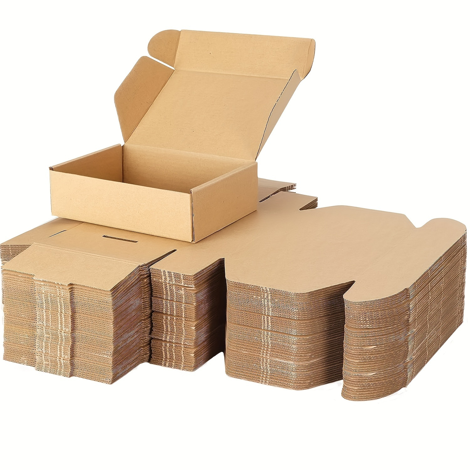 100 pcs extra hard kraft paper aircraft boxes small paper boxes for gift packaging and details 2