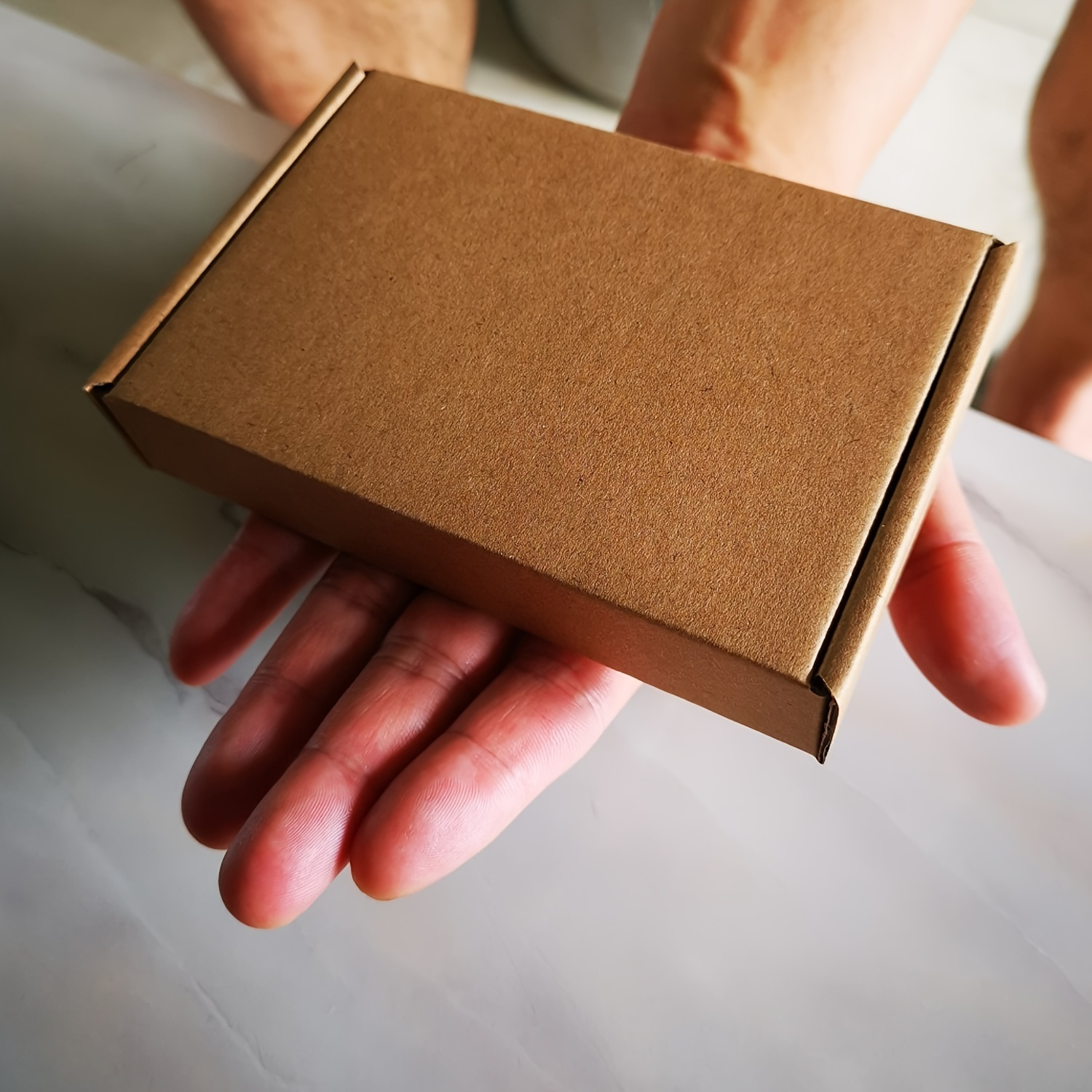100 pcs extra hard kraft paper aircraft boxes small paper boxes for gift packaging and details 7