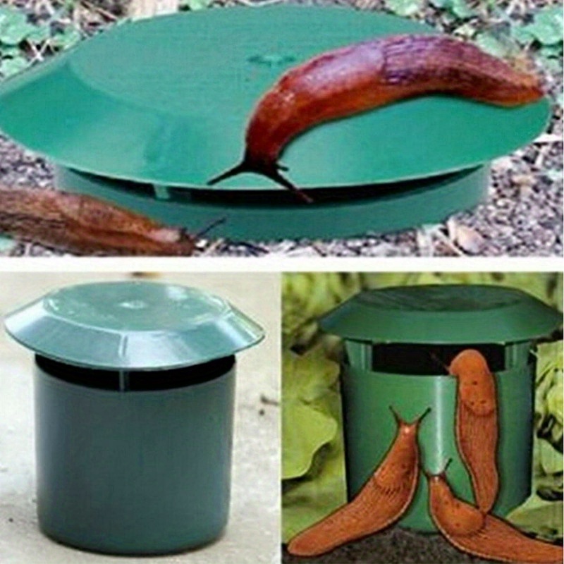 

1pc, Plastic Snail Trap, Snail Cage Insect Trap, Snail House, Garden Vegetable Garden Supplies, Snail Box For Outdoor Garden Pest Control