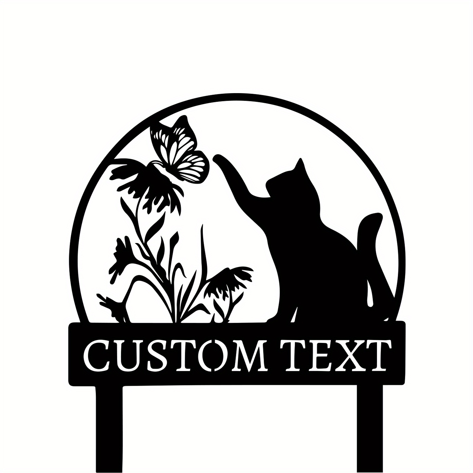 

Custom Text Metal Sign, Porch Garden Art, Personalized Dog House Sign, Unique Souvenir Gift For Garden Patio Yard