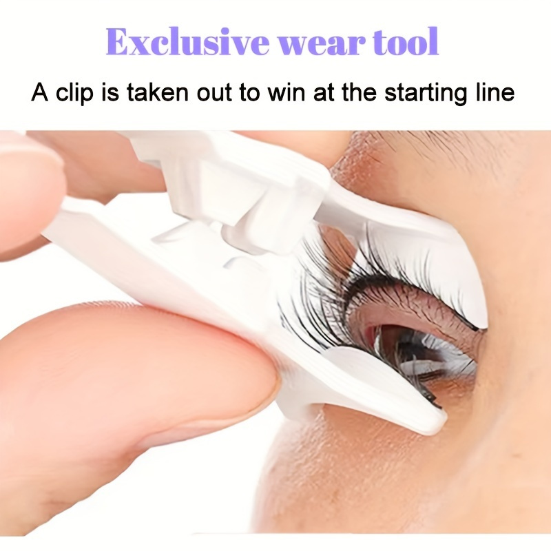 

Magnetic Eyelashes With A Clip, False Eyelash Set, Glue-free, Comfortable And Safe, Eyelash Extension Easy To Use, Natural Look