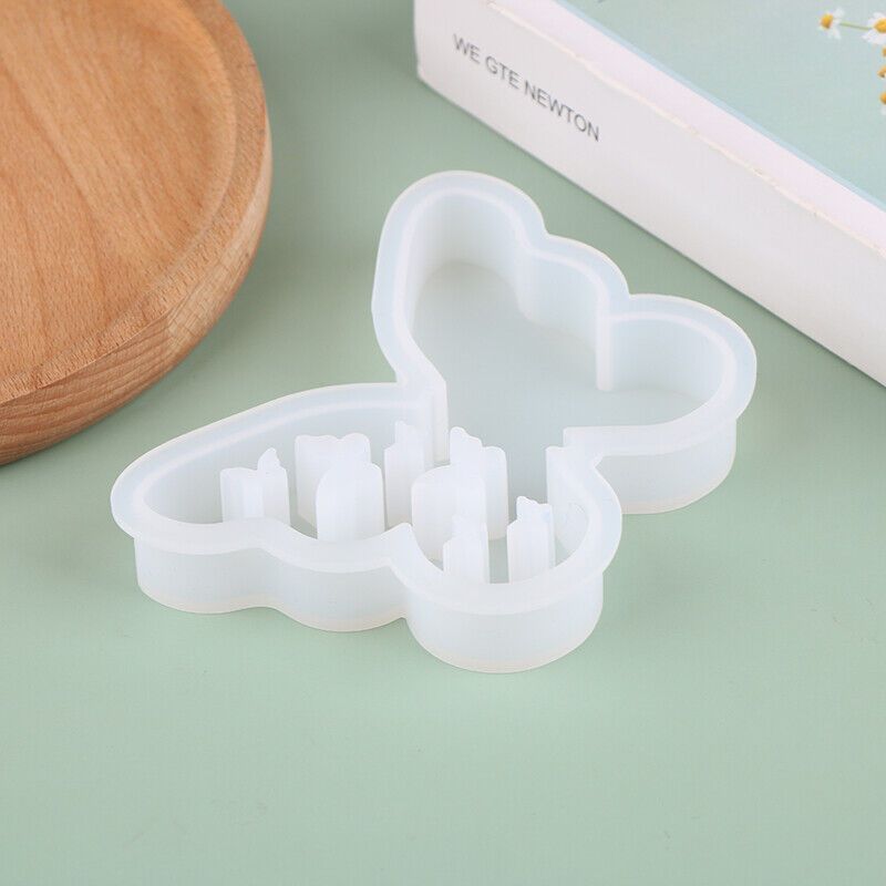 

High-quality Butterfly Silicone Mold For Resin, Gypsum & Aromatherapy Crafts - White, 13x10cm