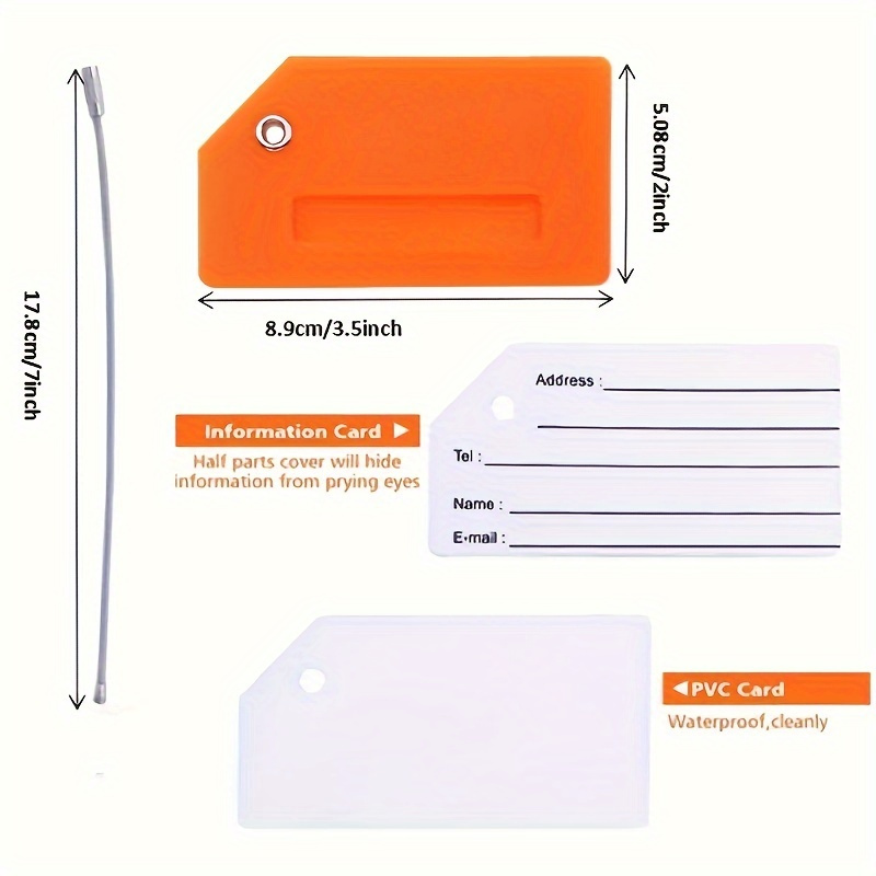 2 silicone luggage tags Travel luggage Tote bag backpack Suitcase Musical instrument tags Fun and cute