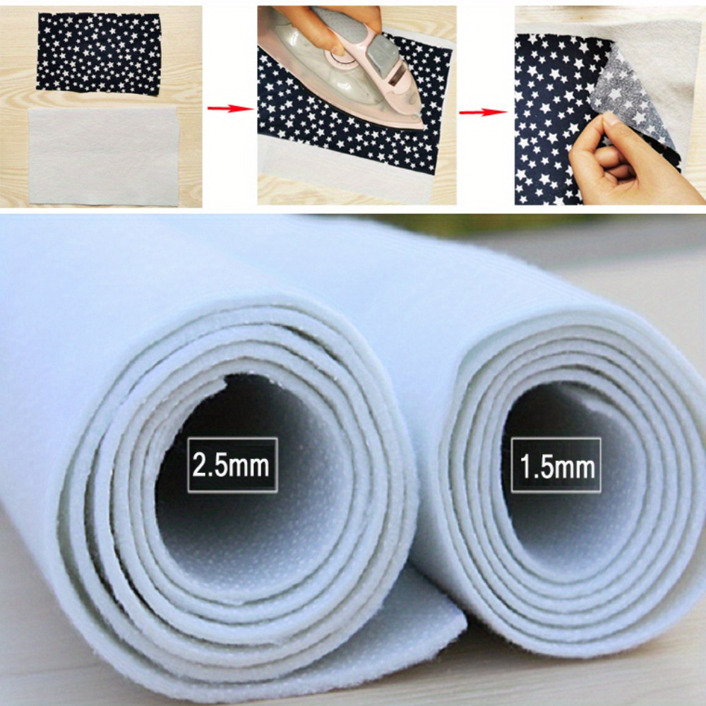 

1pc 100*100cm Single Face Self Adhesive Cotton Batting Filler Patchwork Quilting Craft Diy Craft Interlining