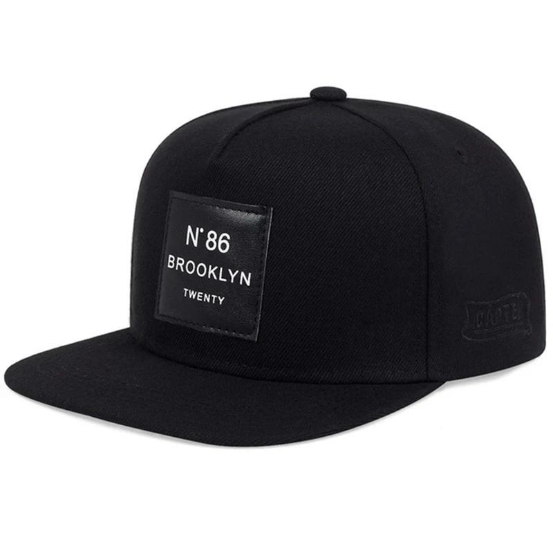 1pc Men Women Brooklyn Baseball Adjustable Snapback Hat, Hip Hop Caps, Sun Hat, Trucker Hats