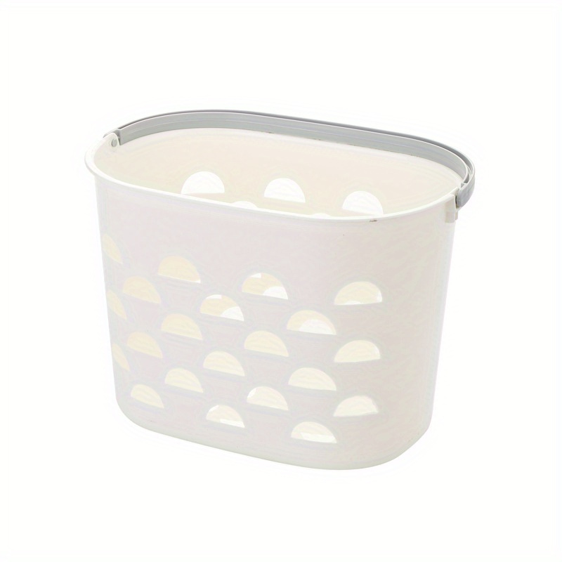 1pc Handheld Shower Basket, Plastic Miscellaneous Basket, Home Hollowed ...