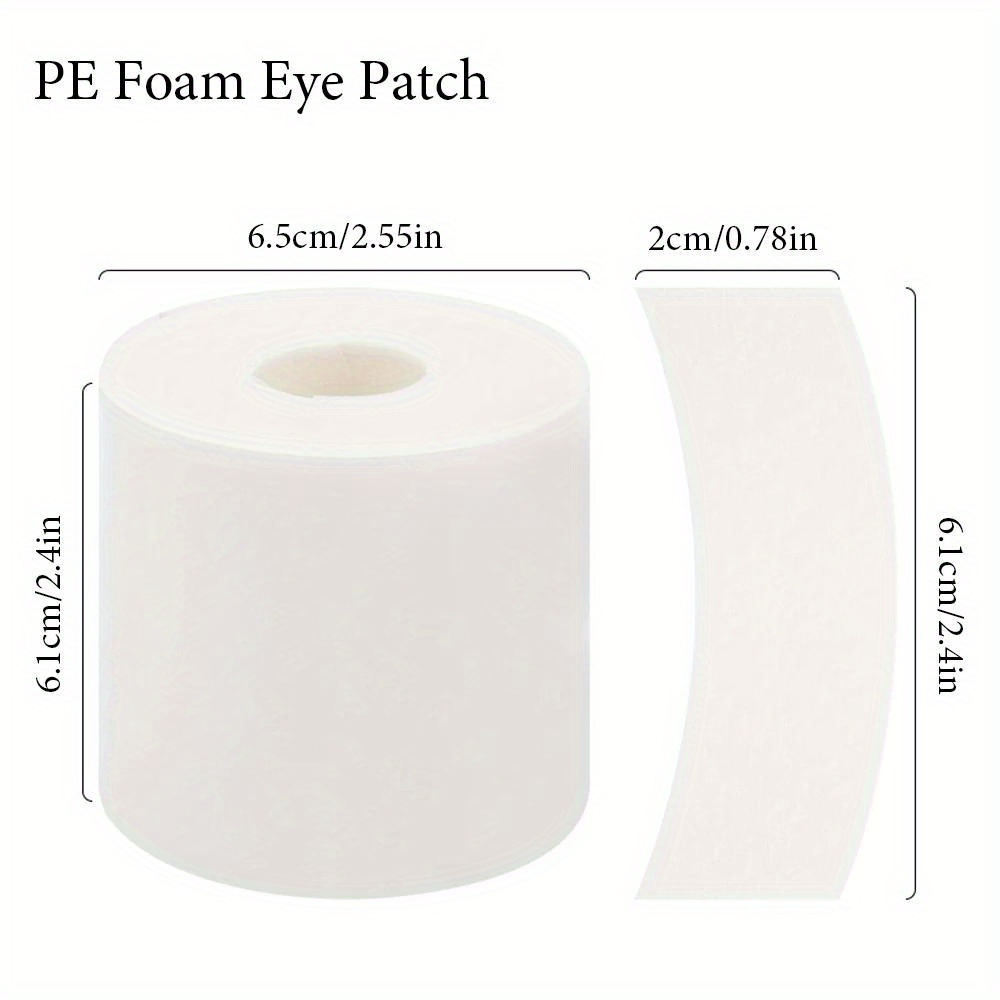 110pcs/roll Eye Tapes Under Eye Patches Foam Eyelash Gel Pads Adhesive Tape Eyelash Extension Stickers Makeup Additions