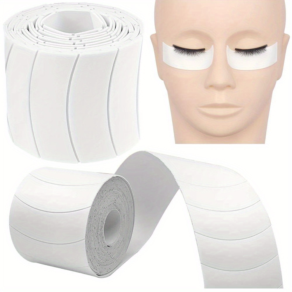 

Roll Of 110 Pcs, White Foam Eye Tapes, Under Eye Patches, Lash Extension Adhesive Stickers, Eyelash Gel Pads, Makeup Application Accessories