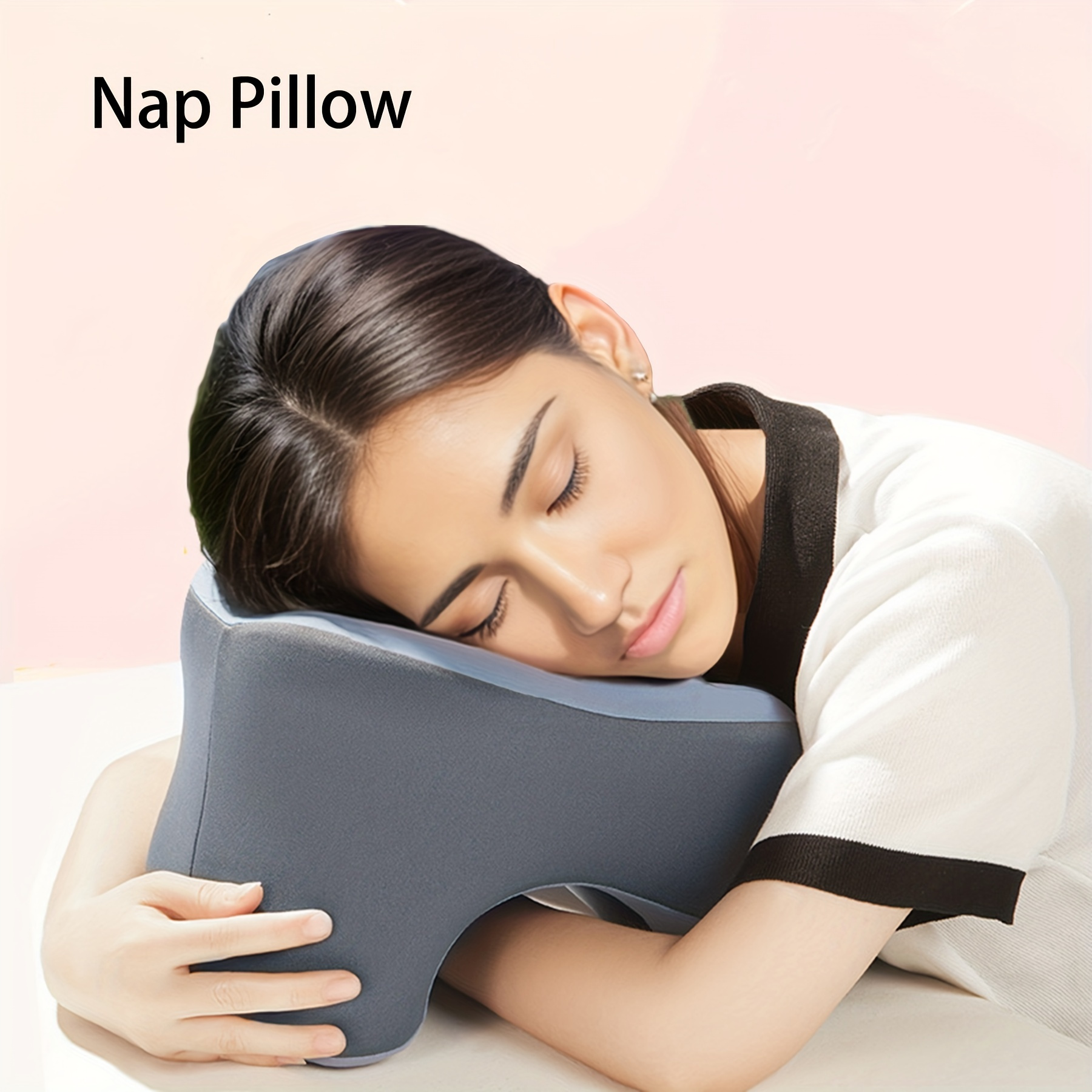 ergonomic memory foam nap pillow arm support Temu