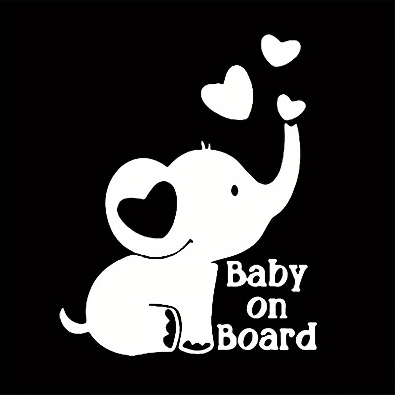 Creative Car Stickers Car Glass Decoration Mother And Essential Safety Reminder Laptop Stickers