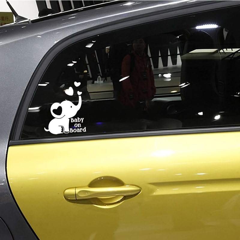 Creative Youngsters Car Elephant Sticker