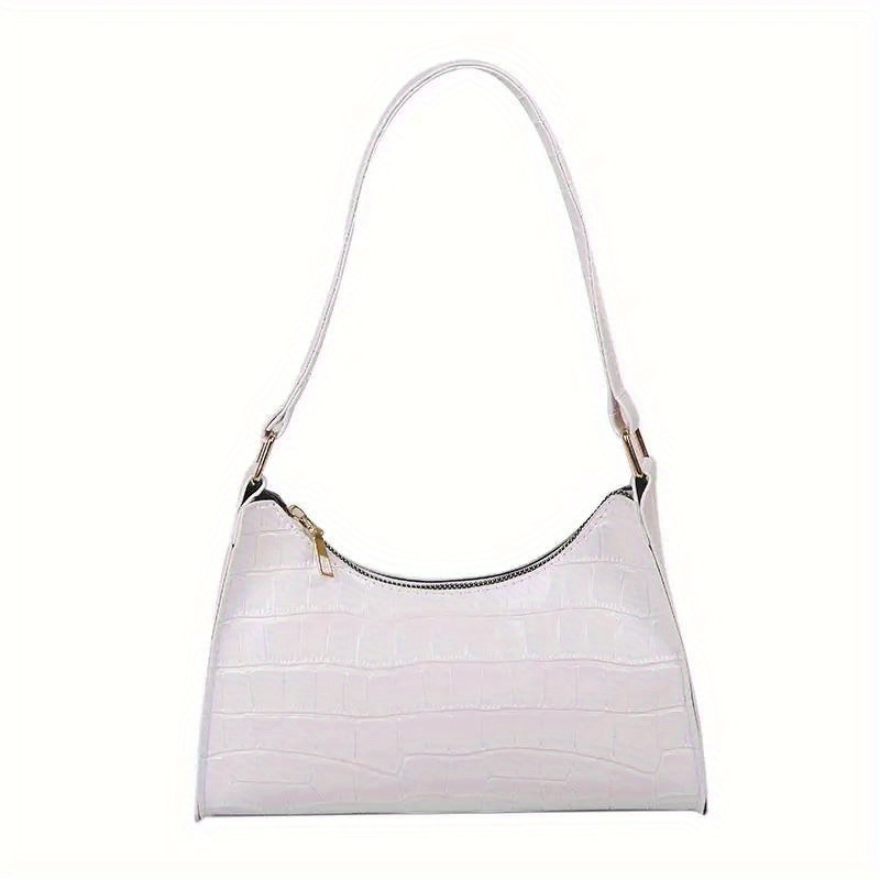 TEMU Classic Stone Pattern Handbag, Trendy Mommy Tote Bag, Cool Handbag
