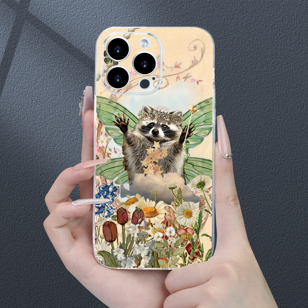 

Charming Animal Art Print Tpu Phone Case For Iphone 15/14/13/12/11, Xs/xr/x, 7/8 Plus - Perfect Gift For Anniversaries & Valentine's Day