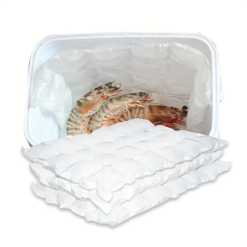   12 24cubes ice pack   dry ice pack technical ice 3 layers reusable ice packs sheet for seafood   and transport kitchen organizers and storage kitchen accessories details 1