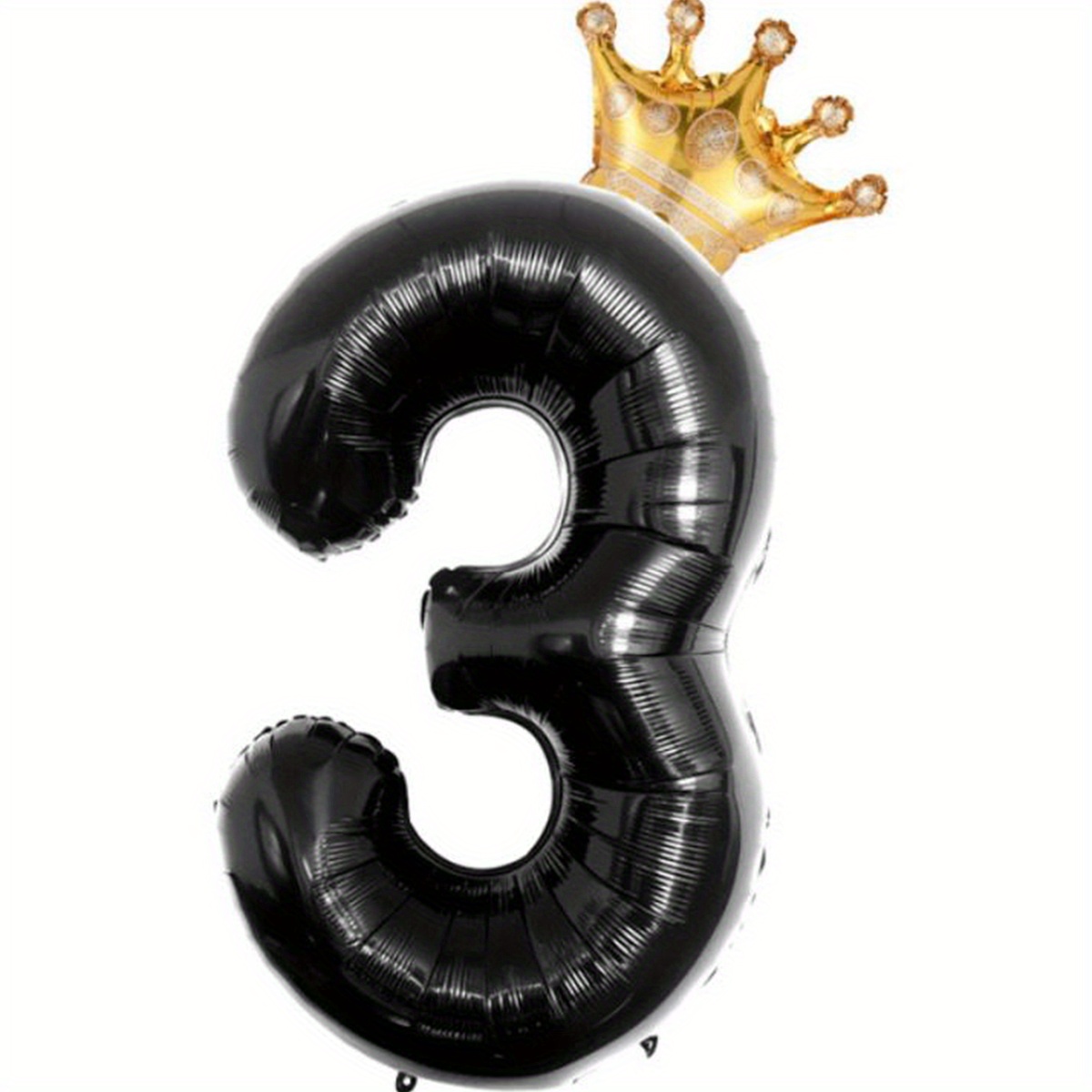 2pcs/set 32inch Balloon And Crown Balloon Birthday Party Decoration Wedding Anniversary Decoration Balloon For Christmas, Halloween