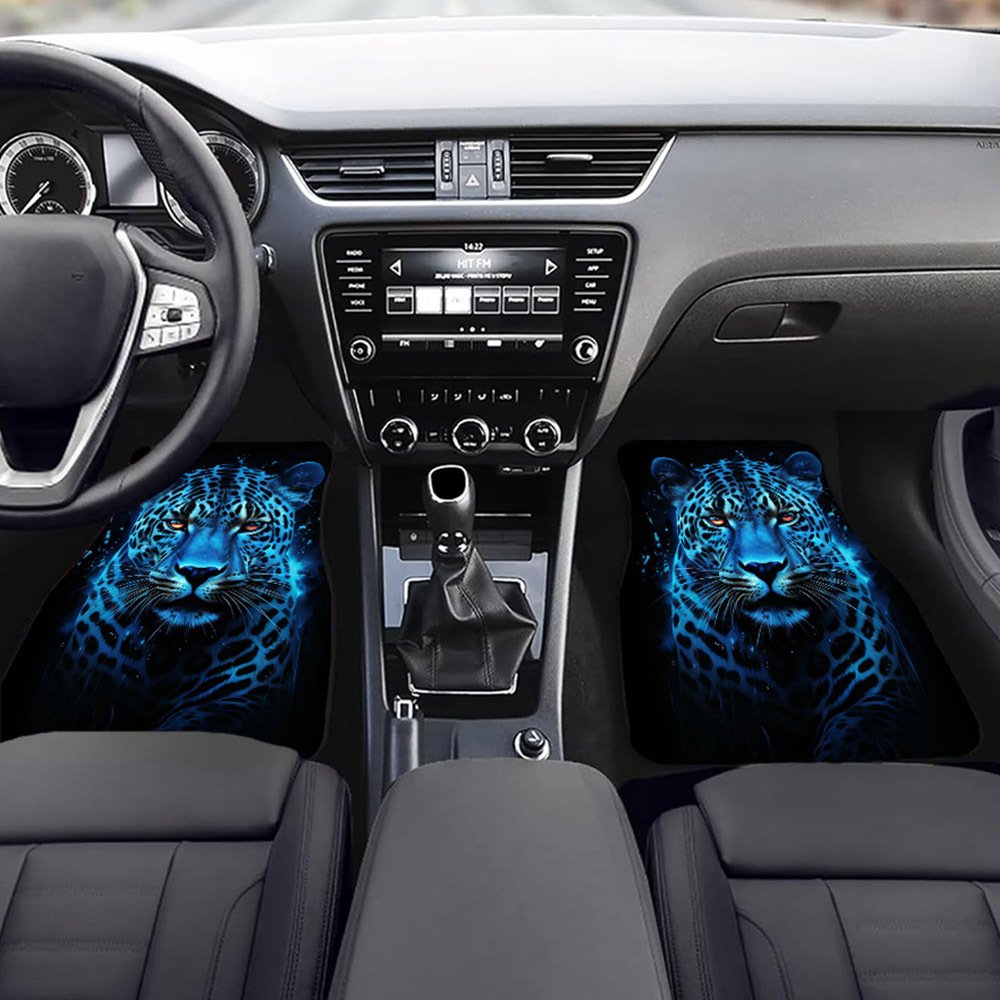 TEMU Animal Pattern Carpet Car Floor Mat Purpose Front And Rear Seat Floor Mat, Anti-slip Decorative Protection And Front And Rear Seat Dust Auto