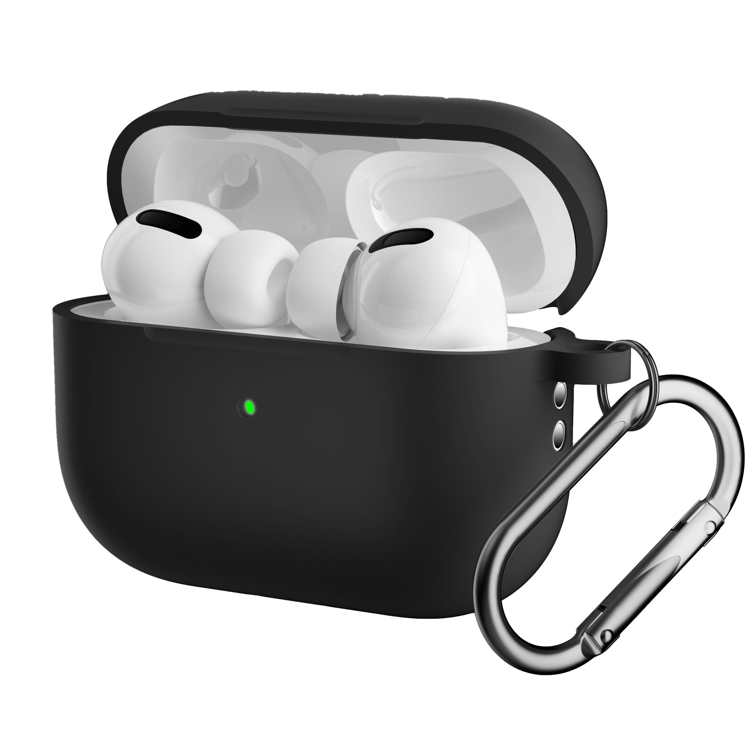 2022 Textured Tpu Case Cover For For Airpods Pro 2 - Durable Protective Headphone Skin (keychain Included)