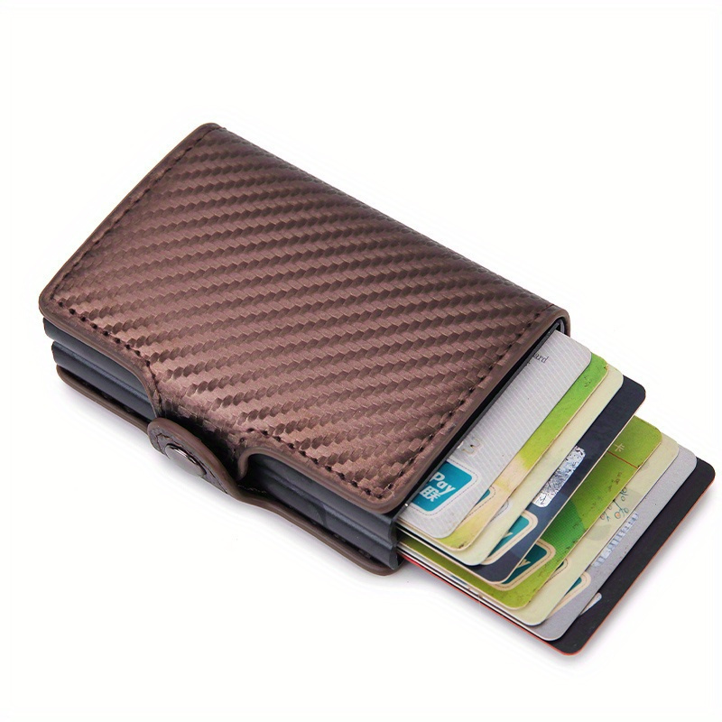 Tarjetero Rfid Billetera Tarjetero Para Hombre, Billetera Con