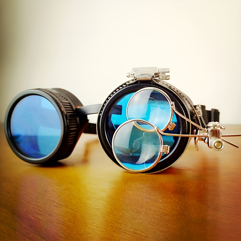 

Men's Steampunk Retro Goggles - Vintage-inspired Fashion Accessory, Unique Gifts