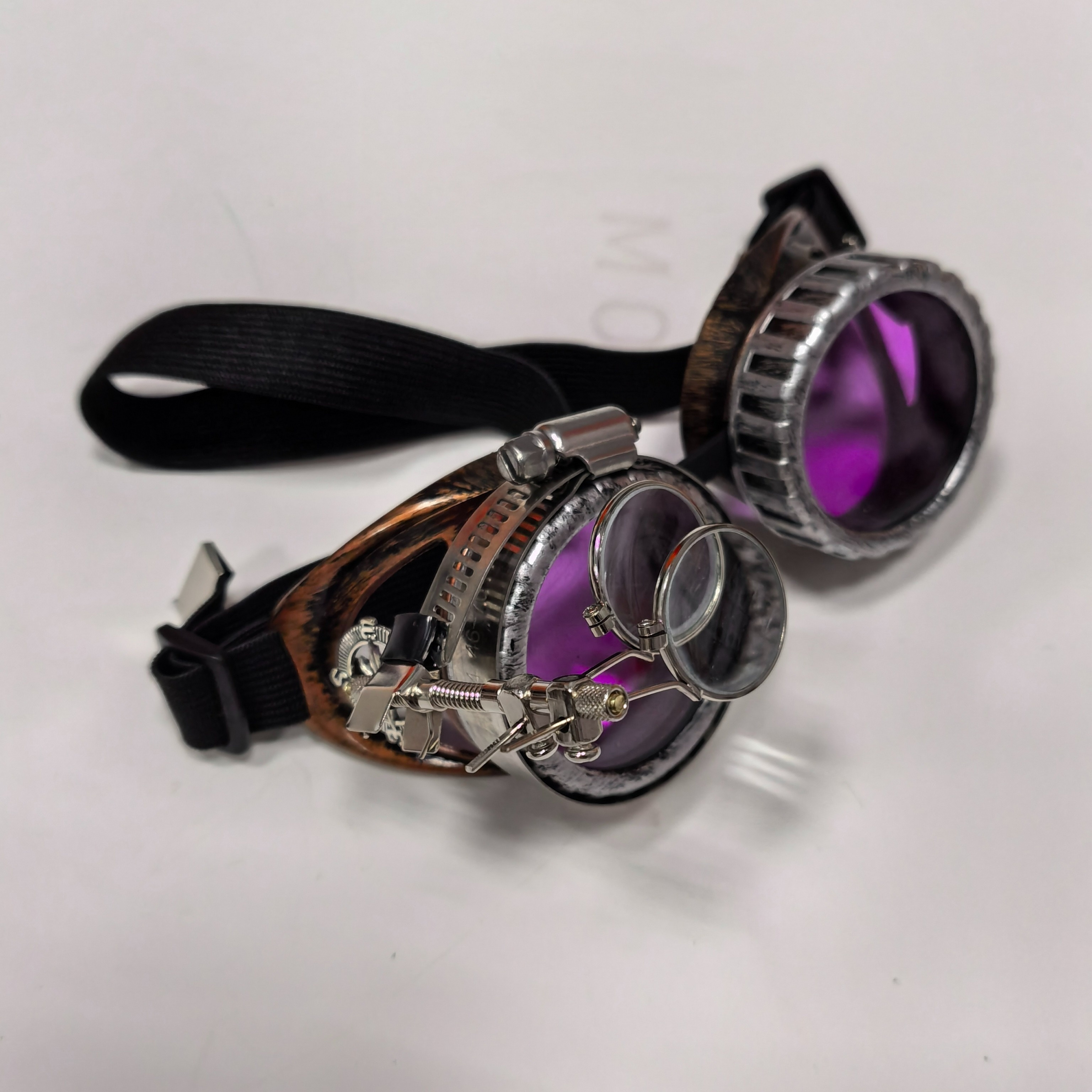 steampunk retro glasses vintage clothing accessory for unique gifts details 4