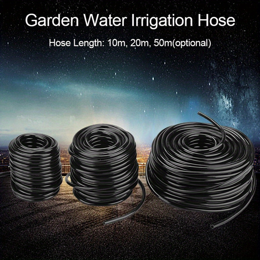 

1 Roll, Garden Water Irrigation Hose, 20m/50m Flexible Pvc Plastic, Heavy Duty For Industrial Agriculture Lawn Garden Use, Durable Watering Supplies